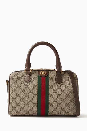 Boston Duffle Bag in GG Canvas