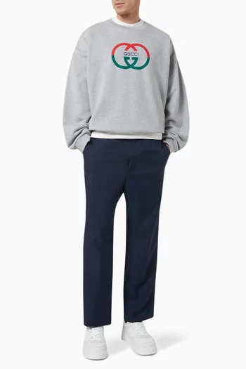 Logo Sweatshirt in Cotton-jersey