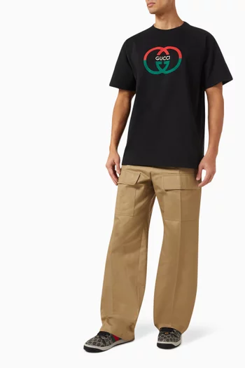 Logo T-shirt in Cotton-jersey