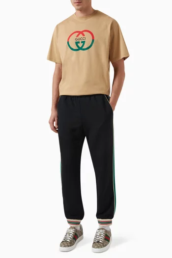 Logo T-shirt in Cotton-jersey