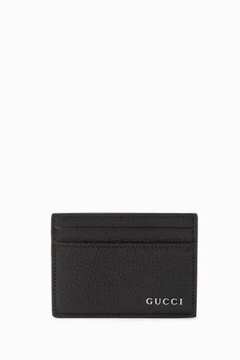 Card Case in Leather