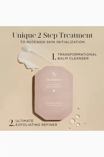 The Elemental Cleansing Balm and Exfoliating Refiner Refill