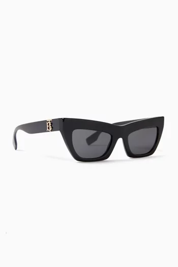 Cat-eye Sunglasses in Acetate
