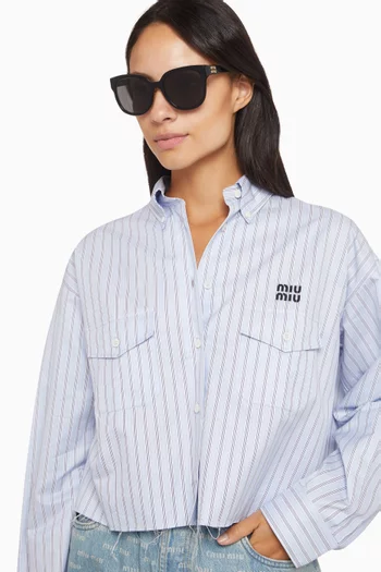 Square Sunglasses in Acetate