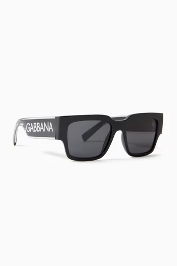 Square Sunglasses in Acetate