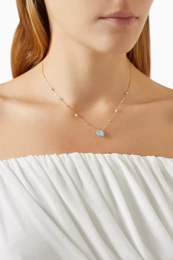 Azura Necklace in 18kt Gold