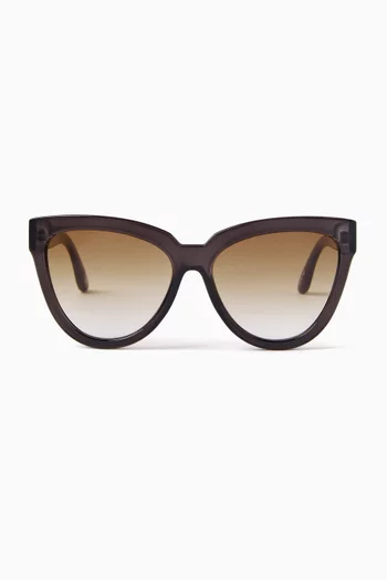 نظارة شمسية لاير لاير بتصميم عين القطة