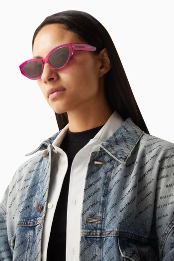 Cat-eye Sunglasses in Acetate