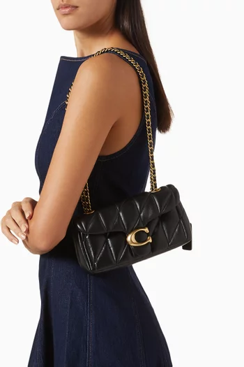 Tabby 20 Quilted Shoulder Bag in Nappa