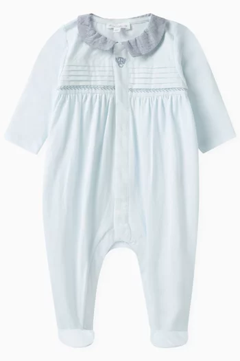 Embellished Pyjama in Cotton