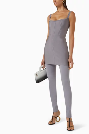 Logo Tag Leggings in Lycra