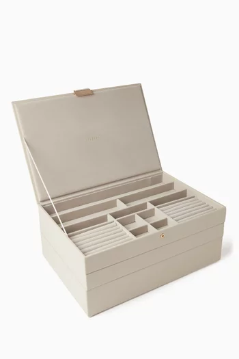 Supersize 3-layer Jewellery Box