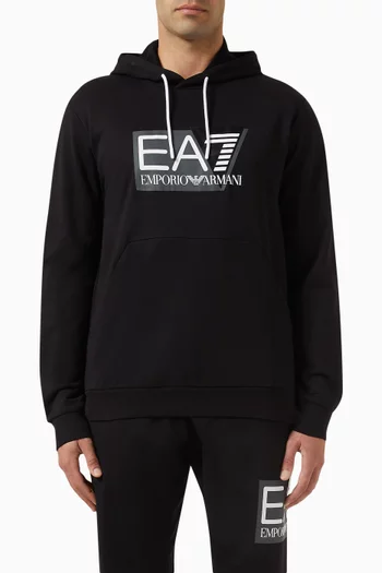 EA& Train Visibility Logo Hoodie in Cotton