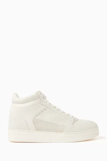 ASV High-top Sneakers in Regenerated Leather
