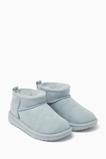 Classic Ultra Mini Boots in Suede