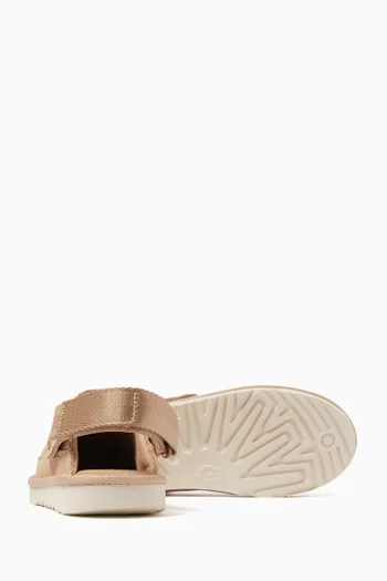 Goldenstar Slingback Clogs in Suede