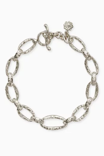 Oval Link Nomad Bracelet in Sterling Silver