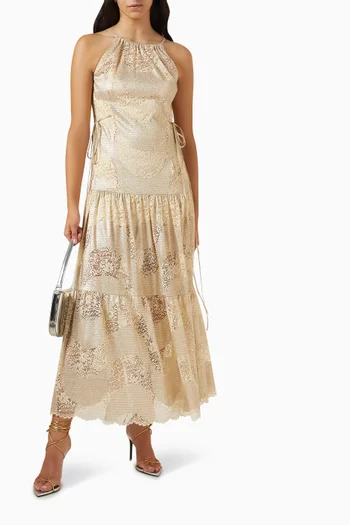 Sahara Cape Maxi Dress