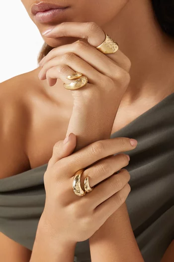 Skin Ring in 18kt Gold