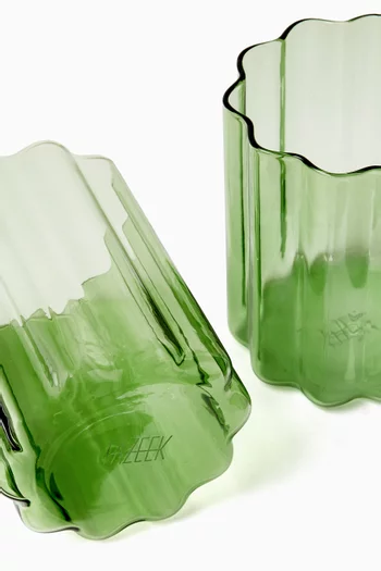 Wave Glass, Set of 2