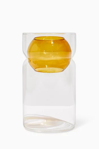 Balance Vase in Glass