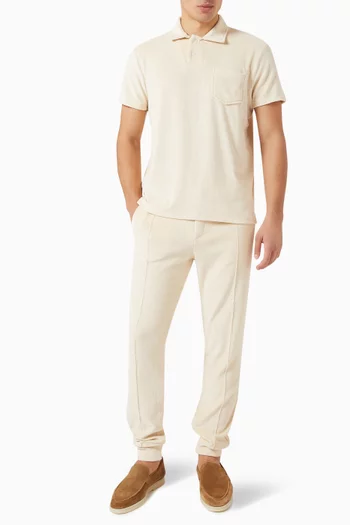 Polo Shirt in Terry Towelling