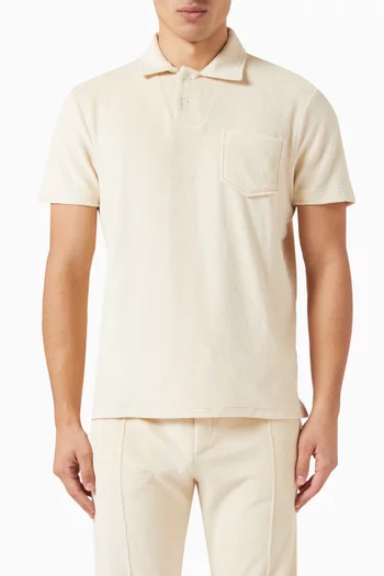 Polo Shirt in Terry Towelling