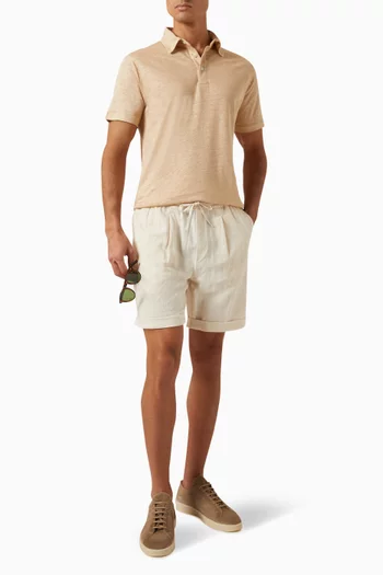 Polo Shirt in Linen