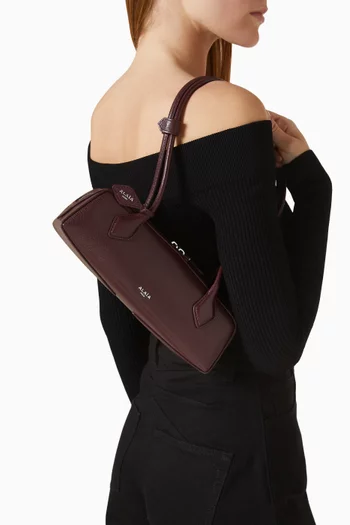 Small Le Teckel Shoulder Bag in Leather