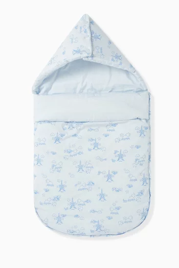 All-over Print Sleeping Bag in Cotton
