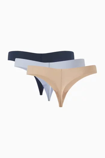 Invisibles Thongs in Microfiber, Set of 3