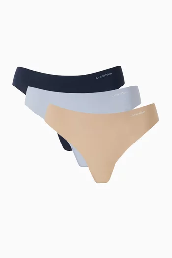Invisibles Thongs in Microfiber, Set of 3