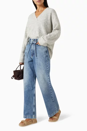 Elijah Low-waist Jeans in Denim