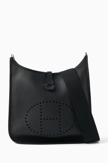 Unused Evelyne 29 Bag in Clemence Leather & Palladium Hardware