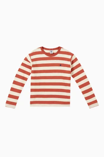 Striped T-shirt in Cotton