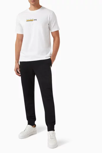 Zebra Logo Sweatpants in Cotton