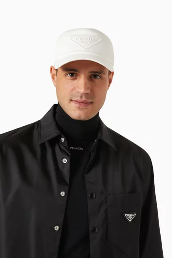 Drill Logo Baseball Cap in Cotton