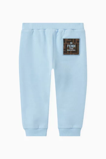 Logo-patch Sweatpants in Cotton