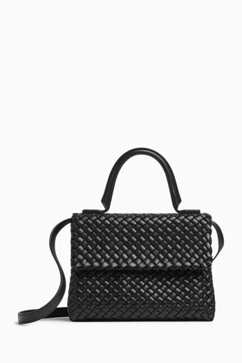 Patti Top Handle Bag in Leather