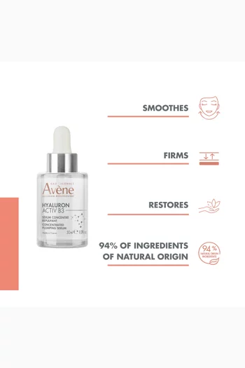 Hyaluron Activ B3 Concentrated plumping serum, 30ml