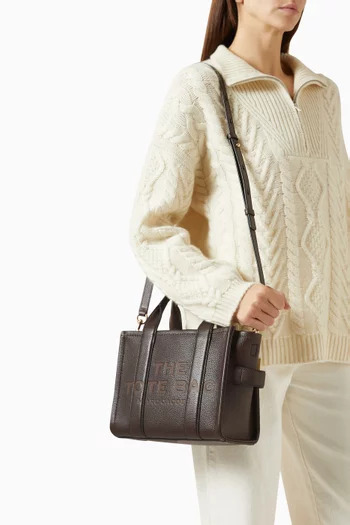 The Small Tote Bag in Leather