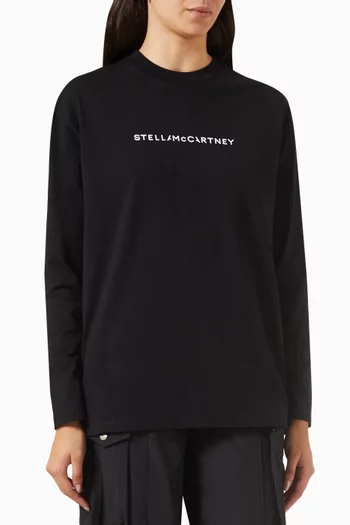 Iconic Stella McCartney Print T-shirt in Organic Cotton