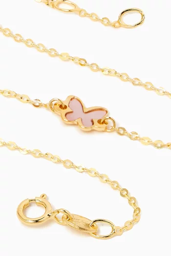Ara Bella Butterfly Bracelet in 18kt Gold