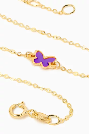 Ara Bella Butterfly Bracelet in 18kt Gold