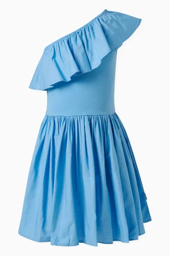 Chloey Forget Me Not Dress in Cotton