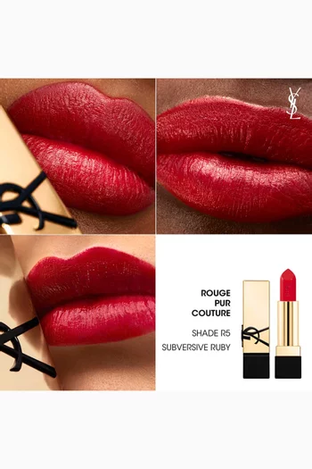 R5 Subversive Ruby Rouge Pur Couture Reno Lipstick, 3g