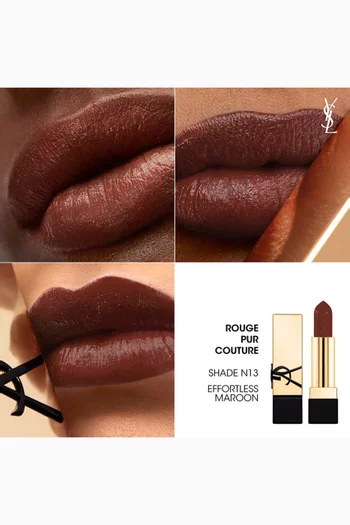 N13 Effortless Maroon Rouge Pur Couture Reno Lipstick, 3g