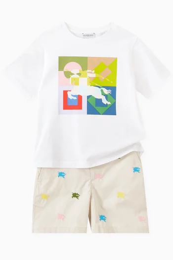 EKD Shorts in Cotton Twill