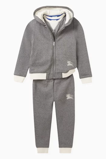 Sidney Logo-embroidered Sweatpants in Cotton