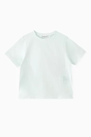 EKD Embroidered T-shirt in Cotton
